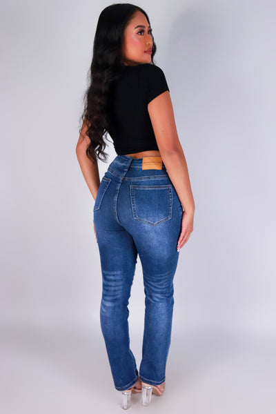 Jeans Warehouse Hawaii - JEANS - PRETTY IN BLUE JEANS | By MONKEY RIDE JEANS