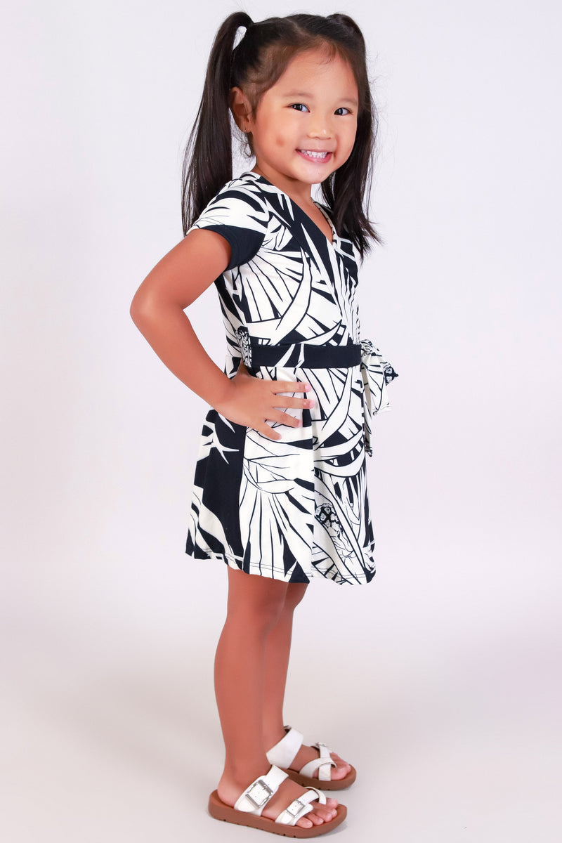 Jeans Warehouse Hawaii - DRESSES 2T-4T - LAUHALA WRAP ROMPER | KIDS SIZE 2T-4T | By LUZ