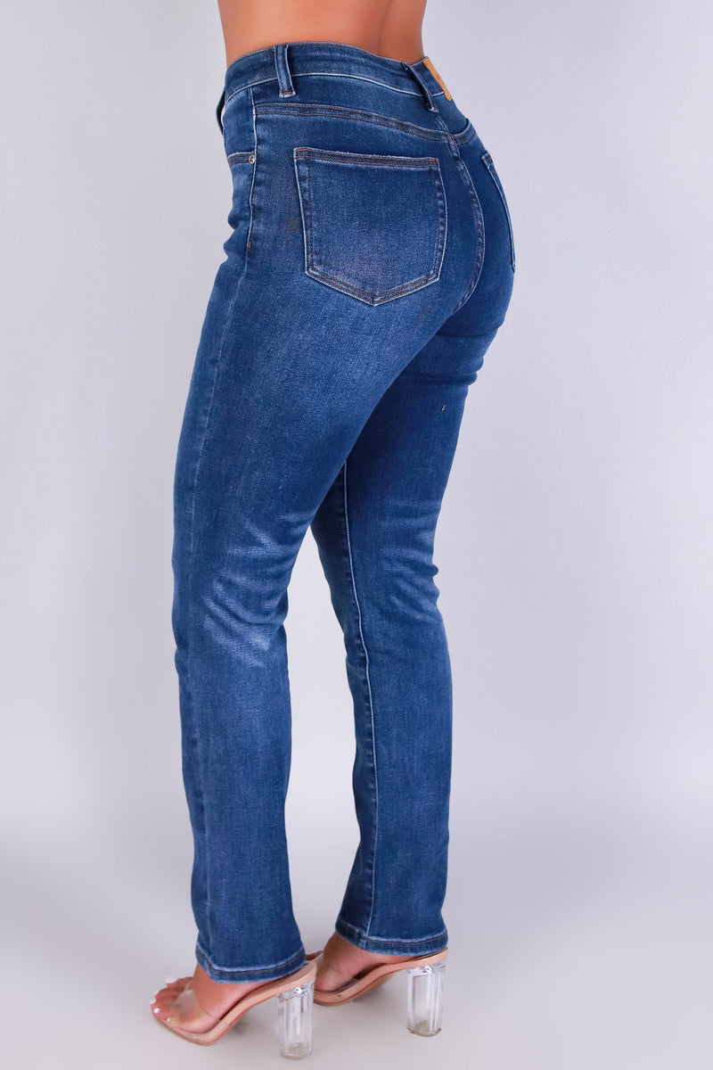Jeans Warehouse Hawaii - JEANS - PRETTY IN BLUE JEANS | By MONKEY RIDE JEANS