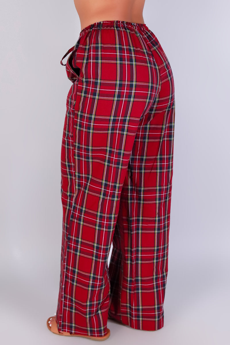 Jeans Warehouse Hawaii - PRINT WOVEN PANTS - CHECKMATE PAJAMA PANTS | By ACTIVE USA