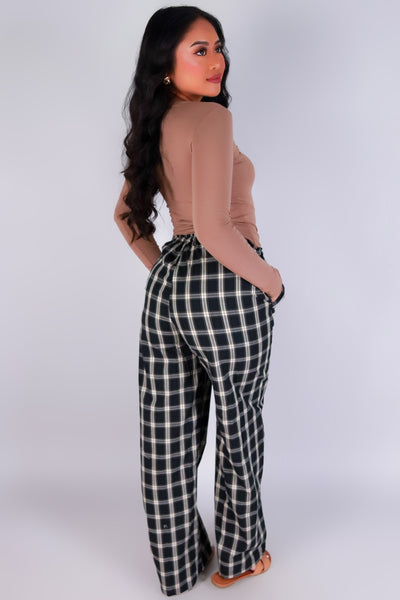 Jeans Warehouse Hawaii - PRINT WOVEN PANTS - CHECKMATE PAJAMA PANTS | By ACTIVE USA