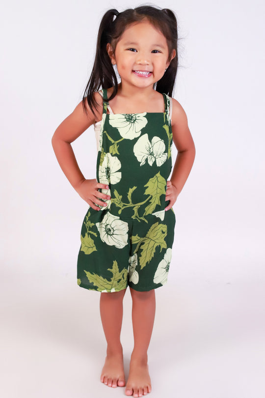 PUA KALA OVERALL ROMPER | KIDS SIZE 2T-4T