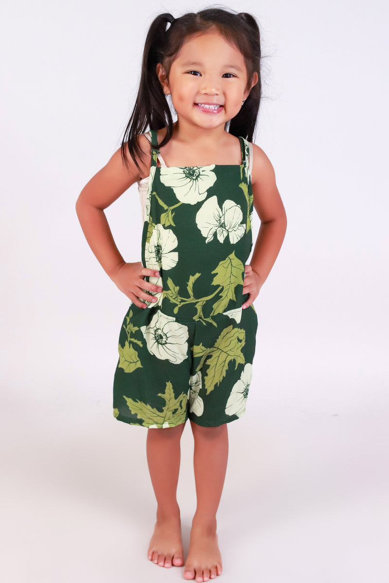 Jeans Warehouse Hawaii - DRESSES 2T-4T - PUA KALA OVERALL ROMPER | KIDS SIZE 2T-4T | By LUZ