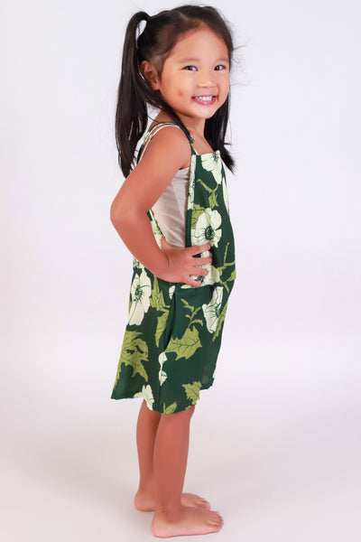 Jeans Warehouse Hawaii - DRESSES 2T-4T - PUA KALA OVERALL ROMPER | KIDS SIZE 2T-4T | By LUZ