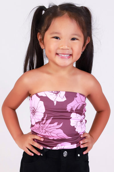 Jeans Warehouse Hawaii - S/L PRINT TOPS 2T-4T - PUA KALA TUBE TOP | KIDS SIZE 2T-4T | By LUZ