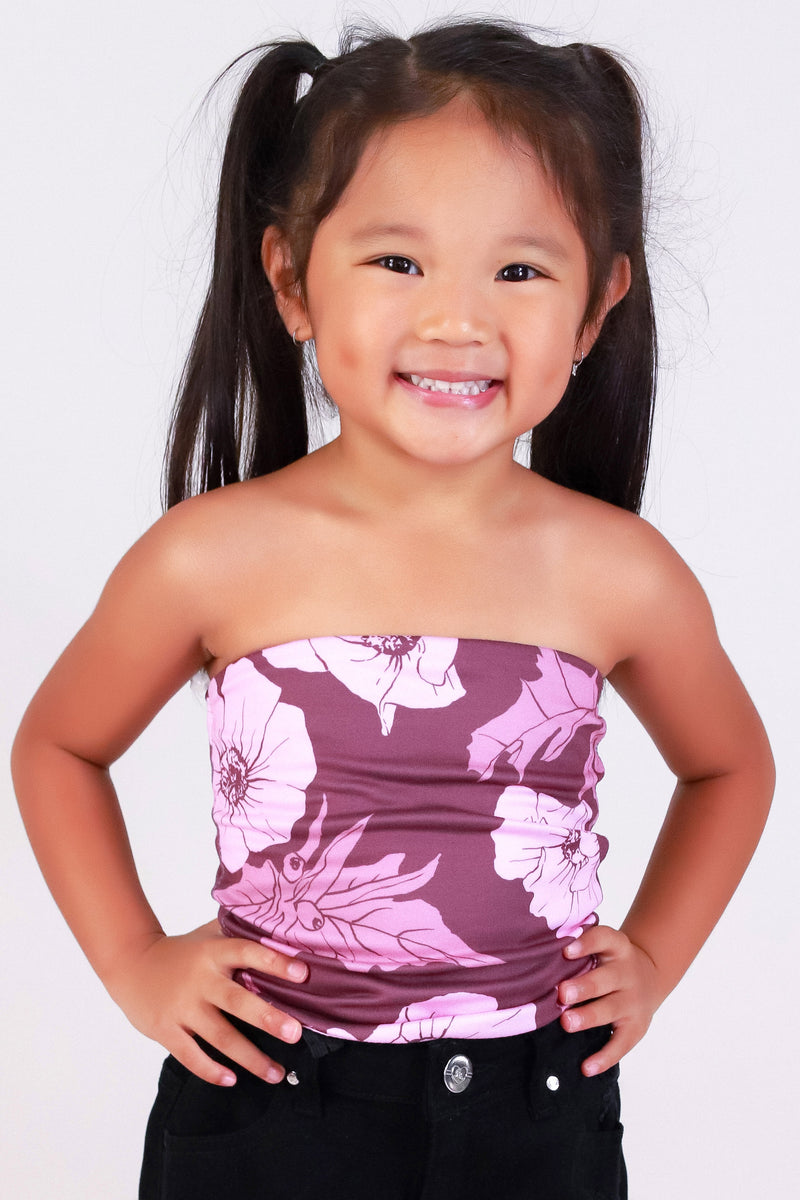 Jeans Warehouse Hawaii - S/L PRINT TOPS 2T-4T - PUA KALA TUBE TOP | KIDS SIZE 2T-4T | By LUZ