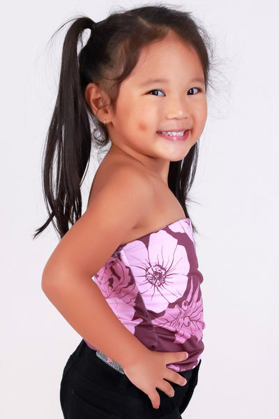 Jeans Warehouse Hawaii - S/L PRINT TOPS 2T-4T - PUA KALA TUBE TOP | KIDS SIZE 2T-4T | By LUZ