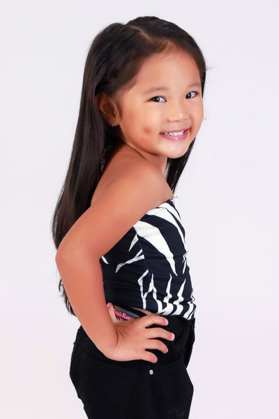 Jeans Warehouse Hawaii - S/S PRINT TOPS 2T-4T - LAUHALA TUBE TOP | KIDS SIZE 2T-4T | By LUZ