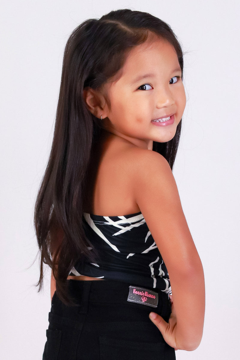 Jeans Warehouse Hawaii - S/S PRINT TOPS 2T-4T - LAUHALA TUBE TOP | KIDS SIZE 2T-4T | By LUZ