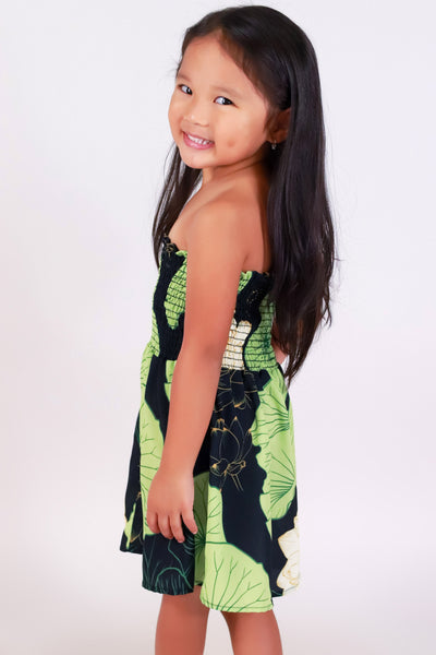 Jeans Warehouse Hawaii - DRESSES 2T-4T - WATER LILY TUBE BABYDOLL DRESS | KIDS SIZE 2T-4T | By LUZ