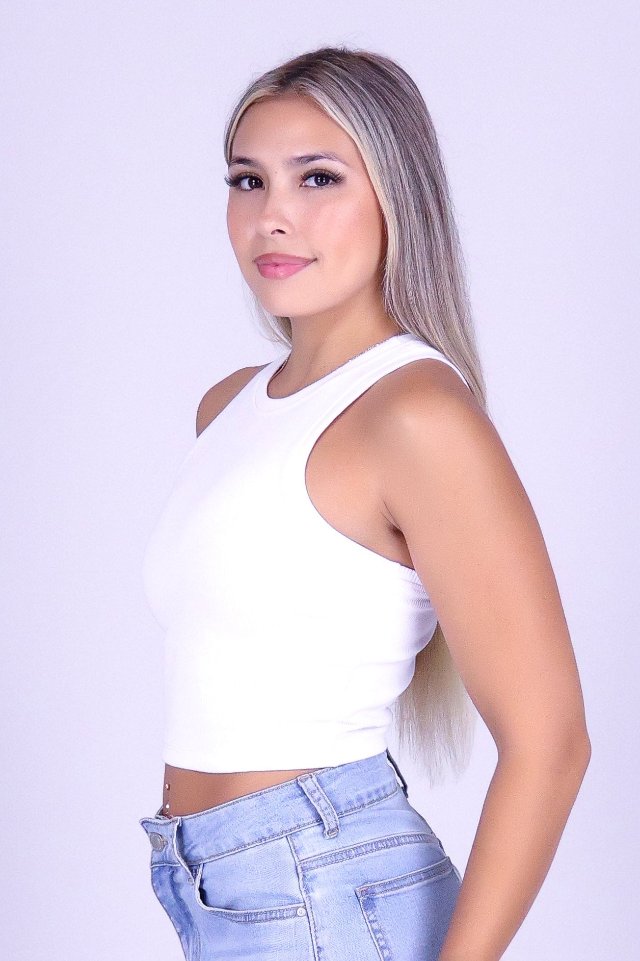 LOWKEY FIT CROP TANK