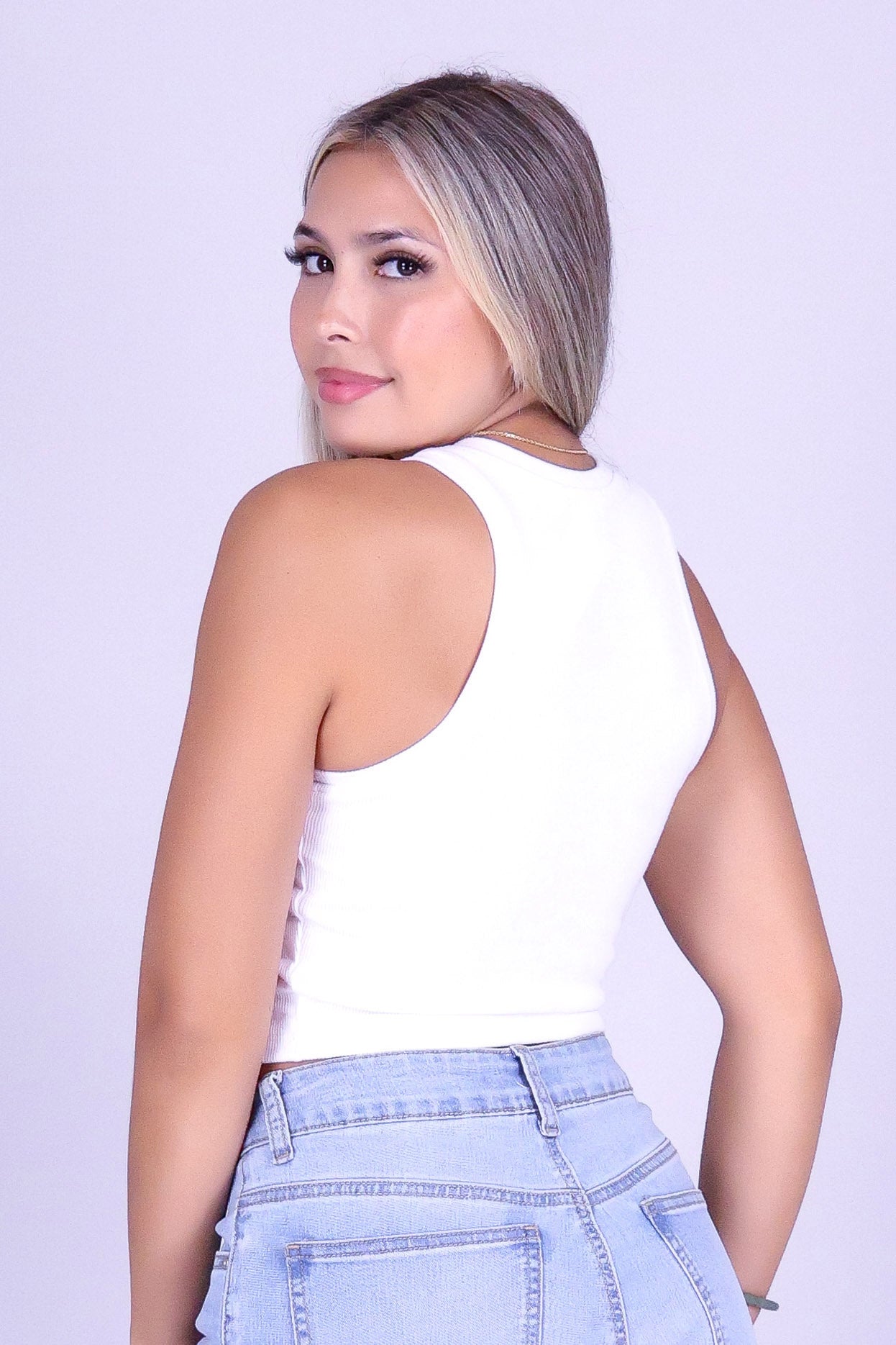 LOWKEY FIT CROP TANK