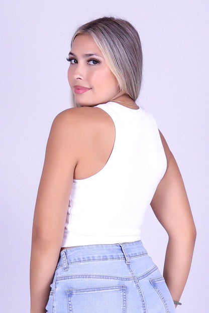 LOWKEY FIT CROP TANK