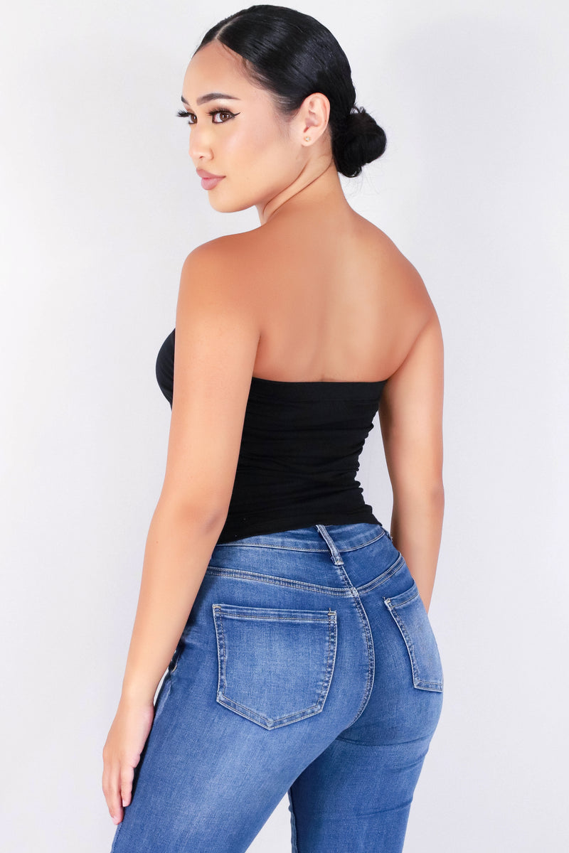Jeans Warehouse Hawaii - TANK/TUBE SOLID BASIC - KEEP IT REAL TUBE TOP | By ZENANA (KC EXCLUSIVE,INC