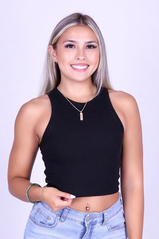 LOWKEY FIT CROP TANK