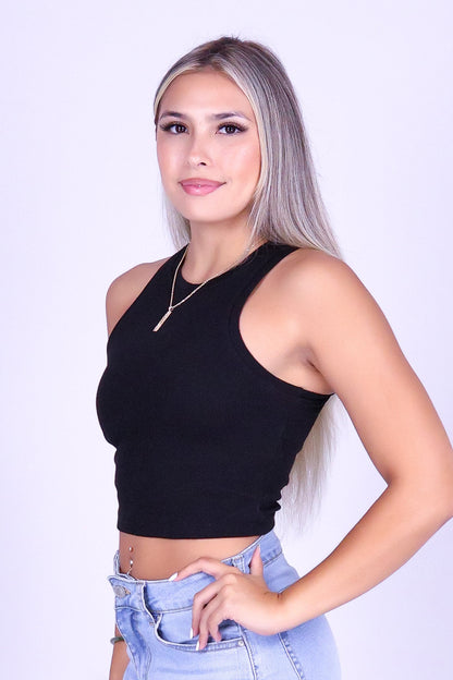 LOWKEY FIT CROP TANK