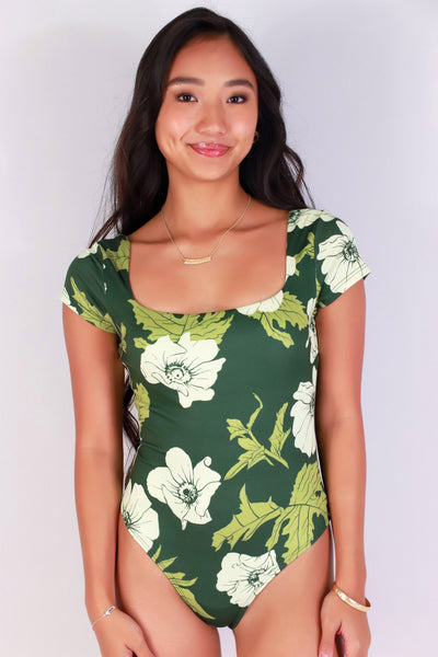 Jeans Warehouse Hawaii - Bodysuits - PUA KALA BODYSUIT | By LUZ