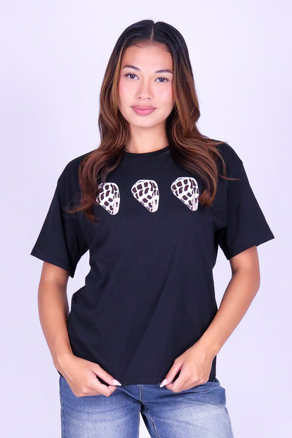 3 HEBREW SHELL OVERSIZED TEE