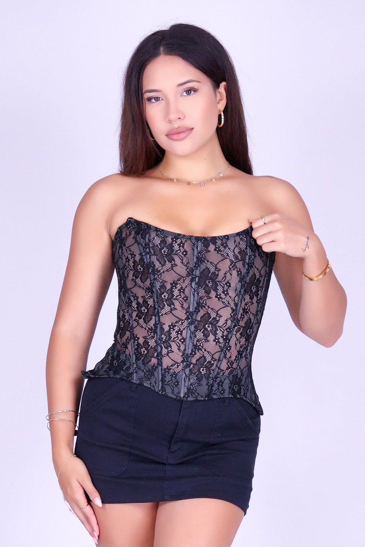 PRETTY MISCHIEF CORSET TOP