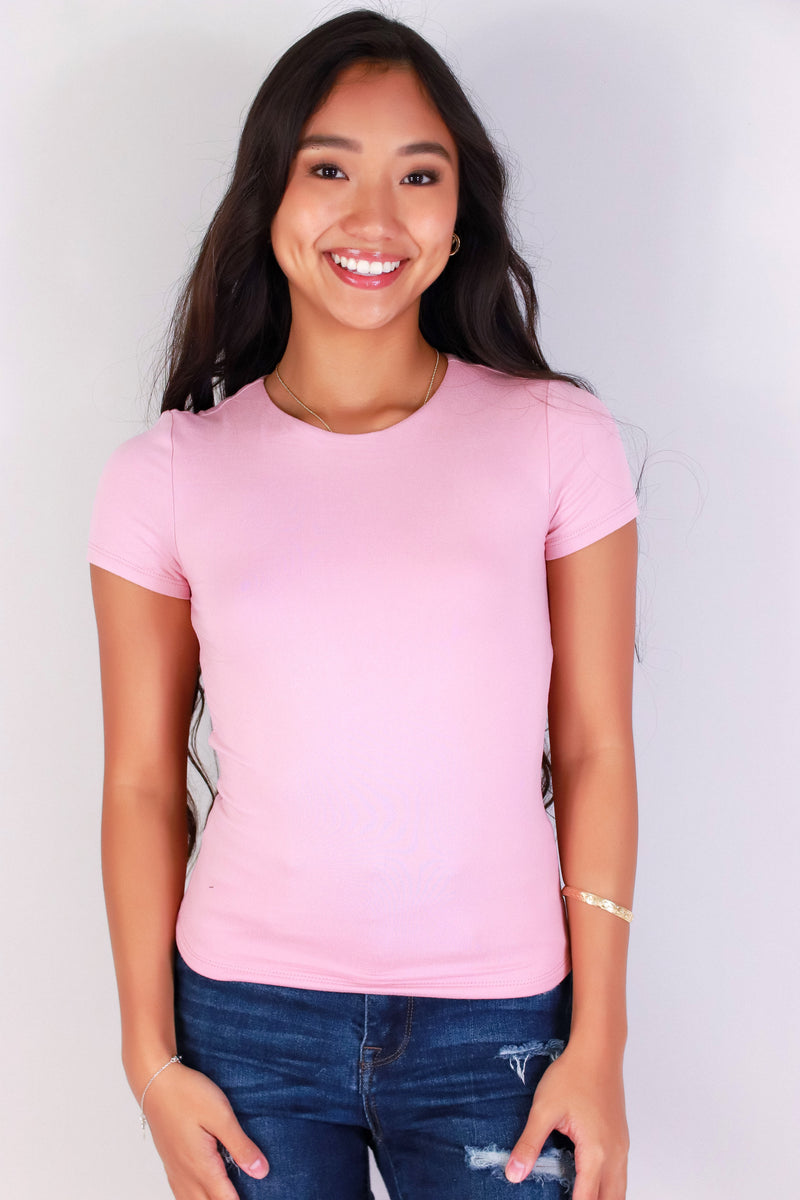 Jeans Warehouse Hawaii - SS CASUAL SOLID - UNDER A SPELL TOP | By POPULAR 21