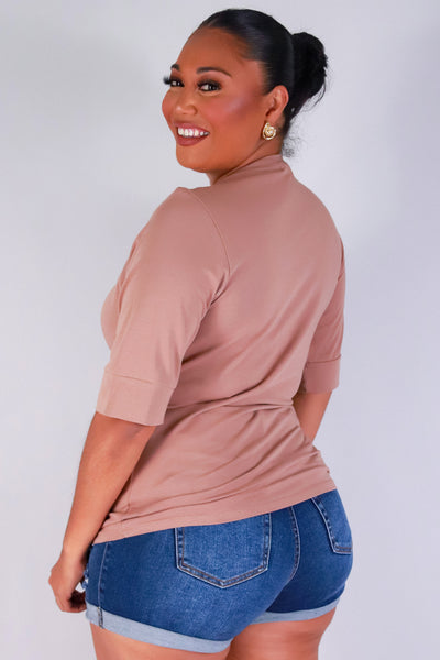 Jeans Warehouse Hawaii - PLUS BASIC V NECK TEES - VICTORIA TEE | By ACTIVE USA