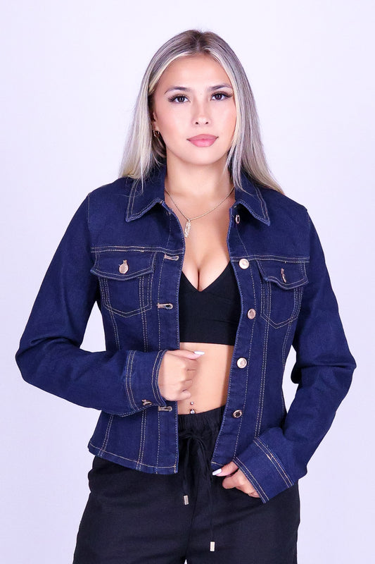VINTAGE CLUB DENIM JACKET
