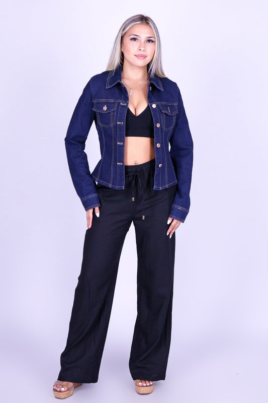 VINTAGE CLUB DENIM JACKET