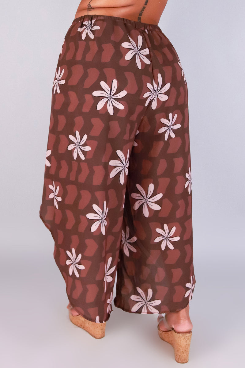 Jeans Warehouse Hawaii - PLUS PRINT WOVEN CAPRI&
