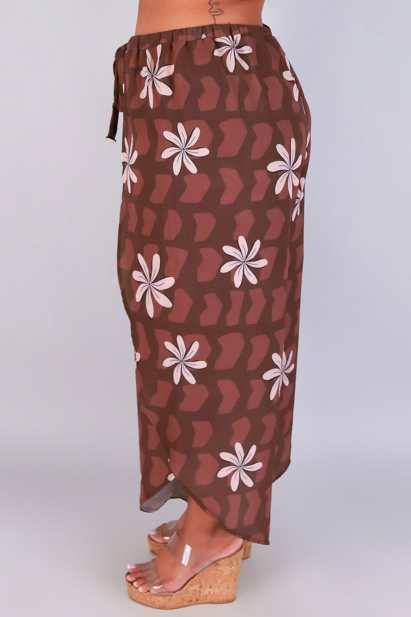 Jeans Warehouse Hawaii - PLUS PRINT WOVEN CAPRI&