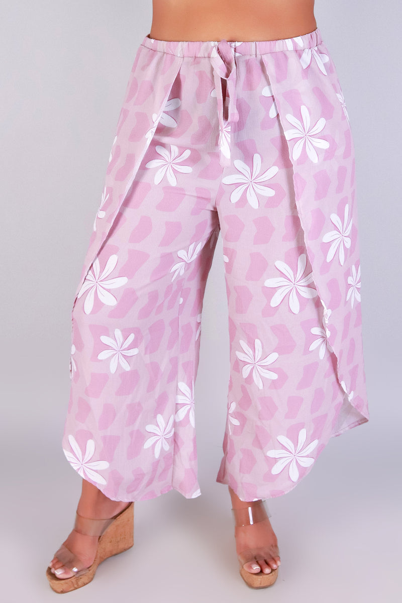 Jeans Warehouse Hawaii - PLUS PRINT WOVEN CAPRI&