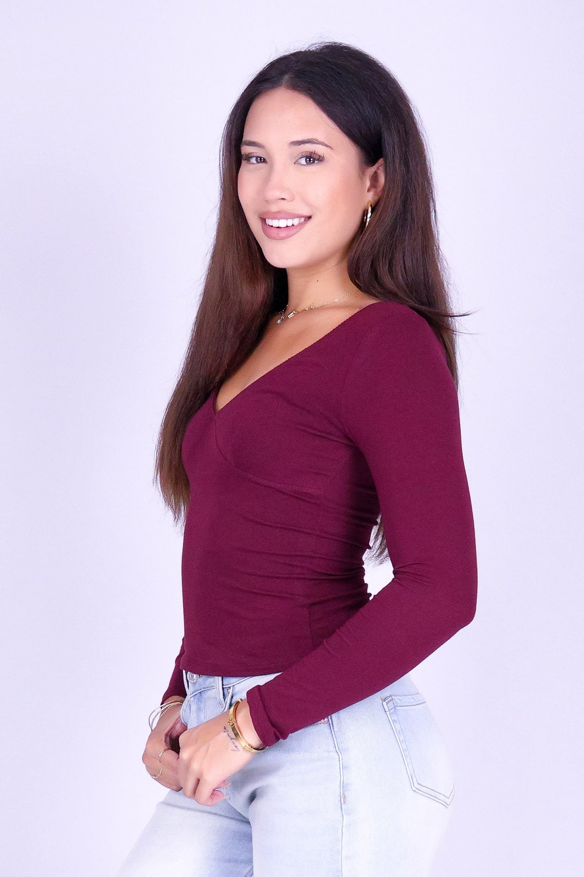 IF ONLY LONG SLEEVE TOP