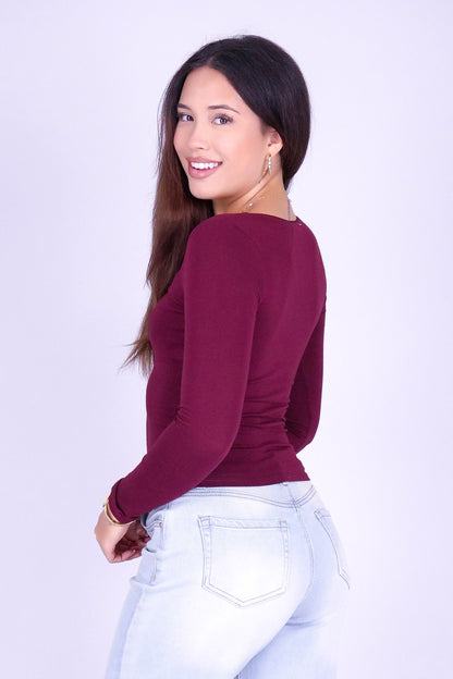 IF ONLY LONG SLEEVE TOP