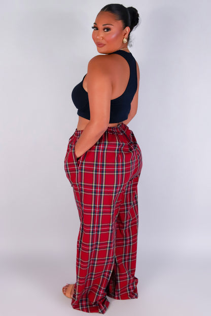 Jeans Warehouse Hawaii - PLUS PLUS PRINTED PANTS - CHECKMATE PAJAMA PANTS | By ACTIVE USA