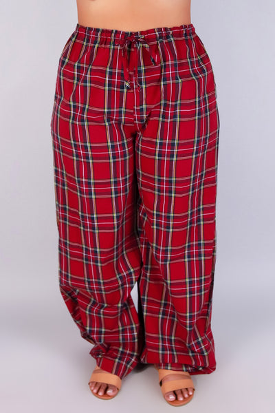 Jeans Warehouse Hawaii - PLUS PLUS PRINTED PANTS - CHECKMATE PAJAMA PANTS | By ACTIVE USA