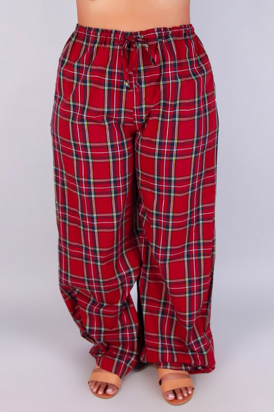 CHECKMATE PAJAMA PANTS