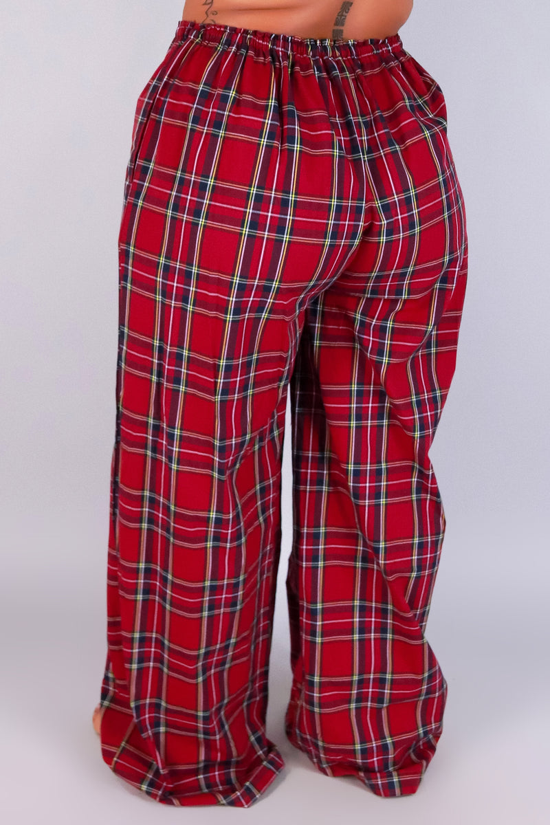 Jeans Warehouse Hawaii - PLUS PLUS PRINTED PANTS - CHECKMATE PAJAMA PANTS | By ACTIVE USA