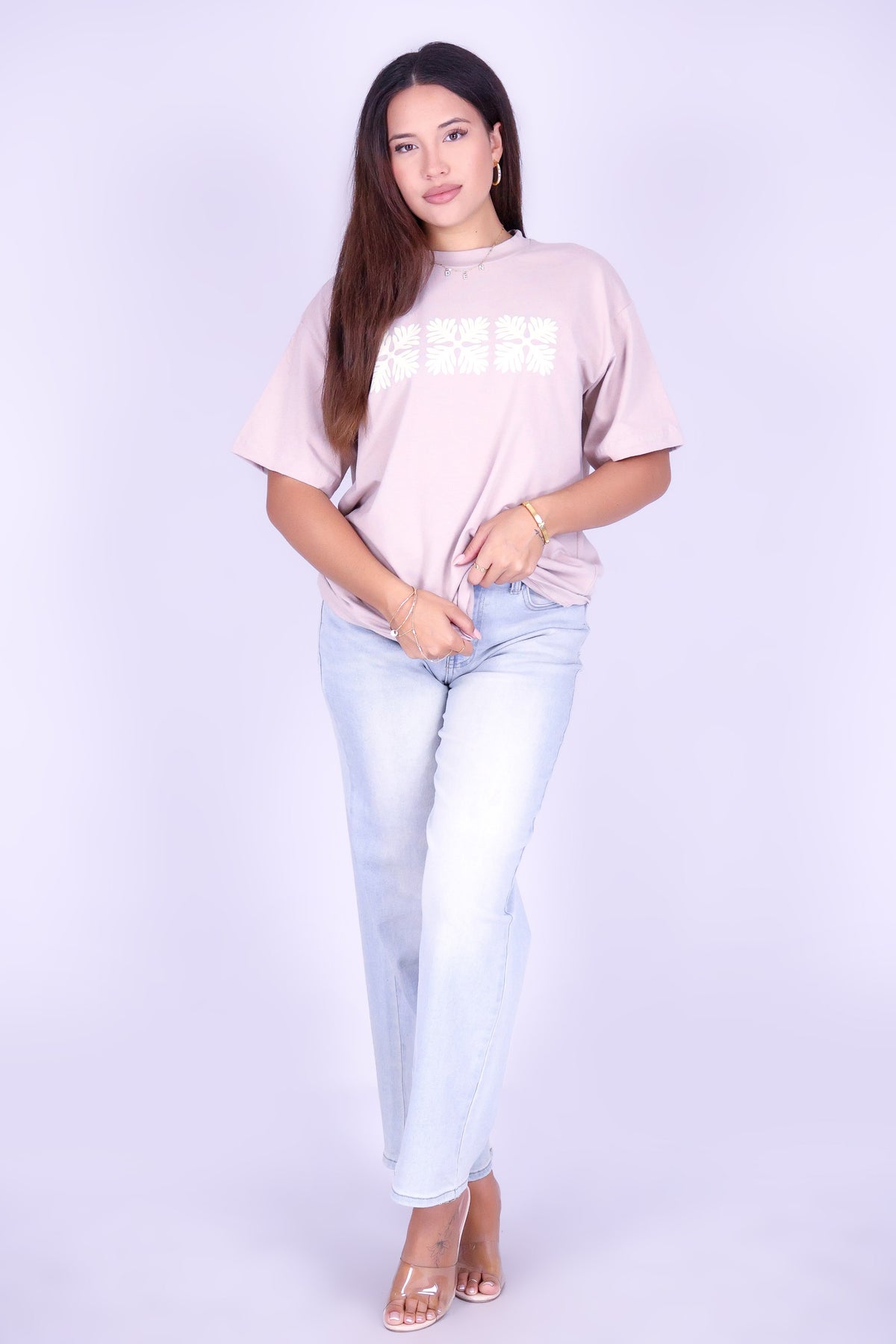 3 LAUAE QUILT OVERSIZED TEE