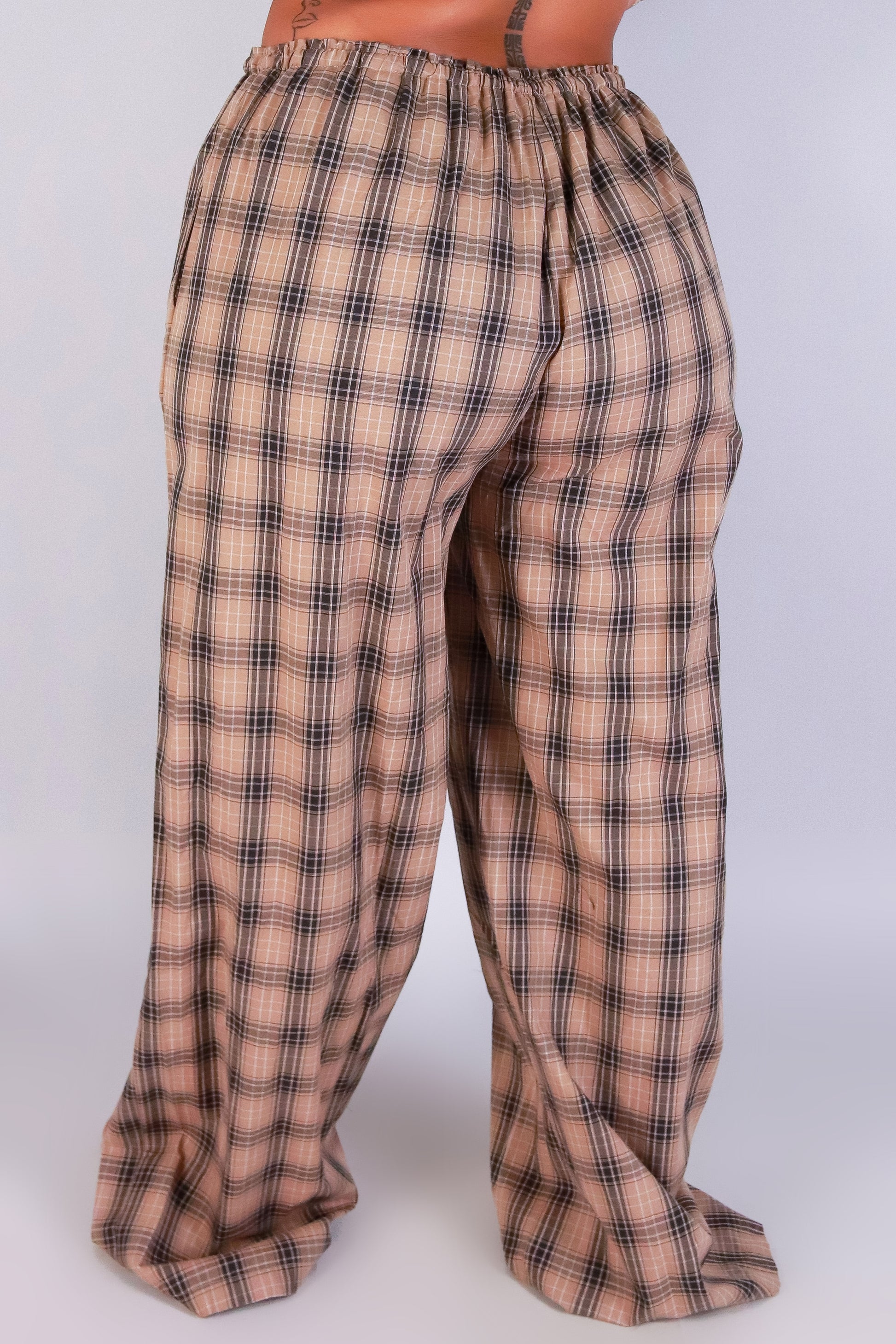 Jeans Warehouse Hawaii - PLUS PLUS PRINTED PANTS - CHECKMATE PAJAMA PANTS | By ACTIVE USA