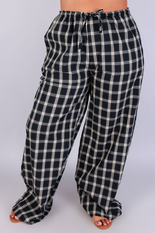 CHECKMATE PAJAMA PANTS