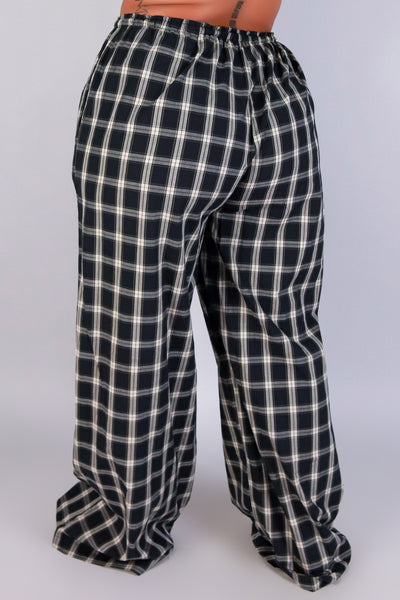 Jeans Warehouse Hawaii - PLUS PLUS PRINTED PANTS - CHECKMATE PAJAMA PANTS | By ACTIVE USA