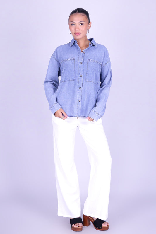 OLD TOWN LONG SLEEVE TOP