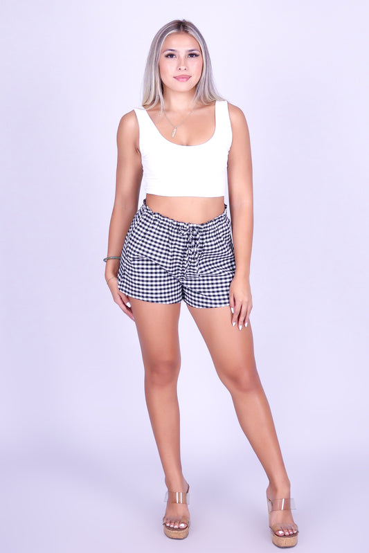 BUTTERCUP GINGHAM SHORTS