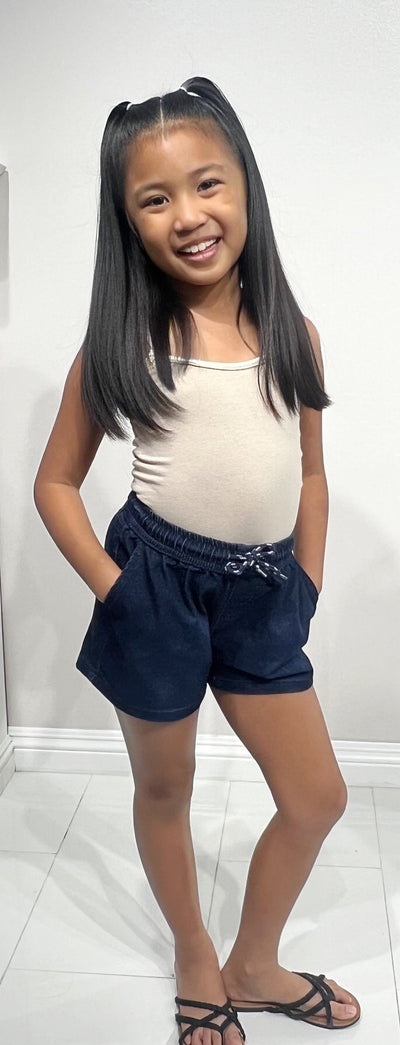 Jeans Warehouse Hawaii - DENIM SHORTS 7-16 - COCO SHORTS | KIDS SIZE 7-16 | By YMI JEANS