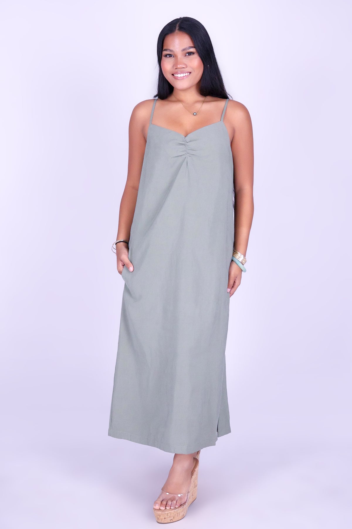 ALL THAT REMAINS MIDI DRESS