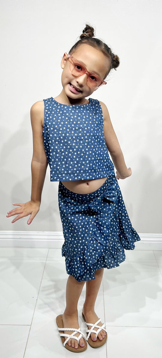 STAR OF THE SHOW SKIRT | KIDS SIZE 4-6X