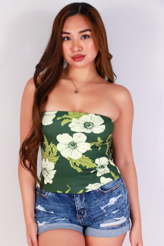 PUA KALA CROP TUBE TOP