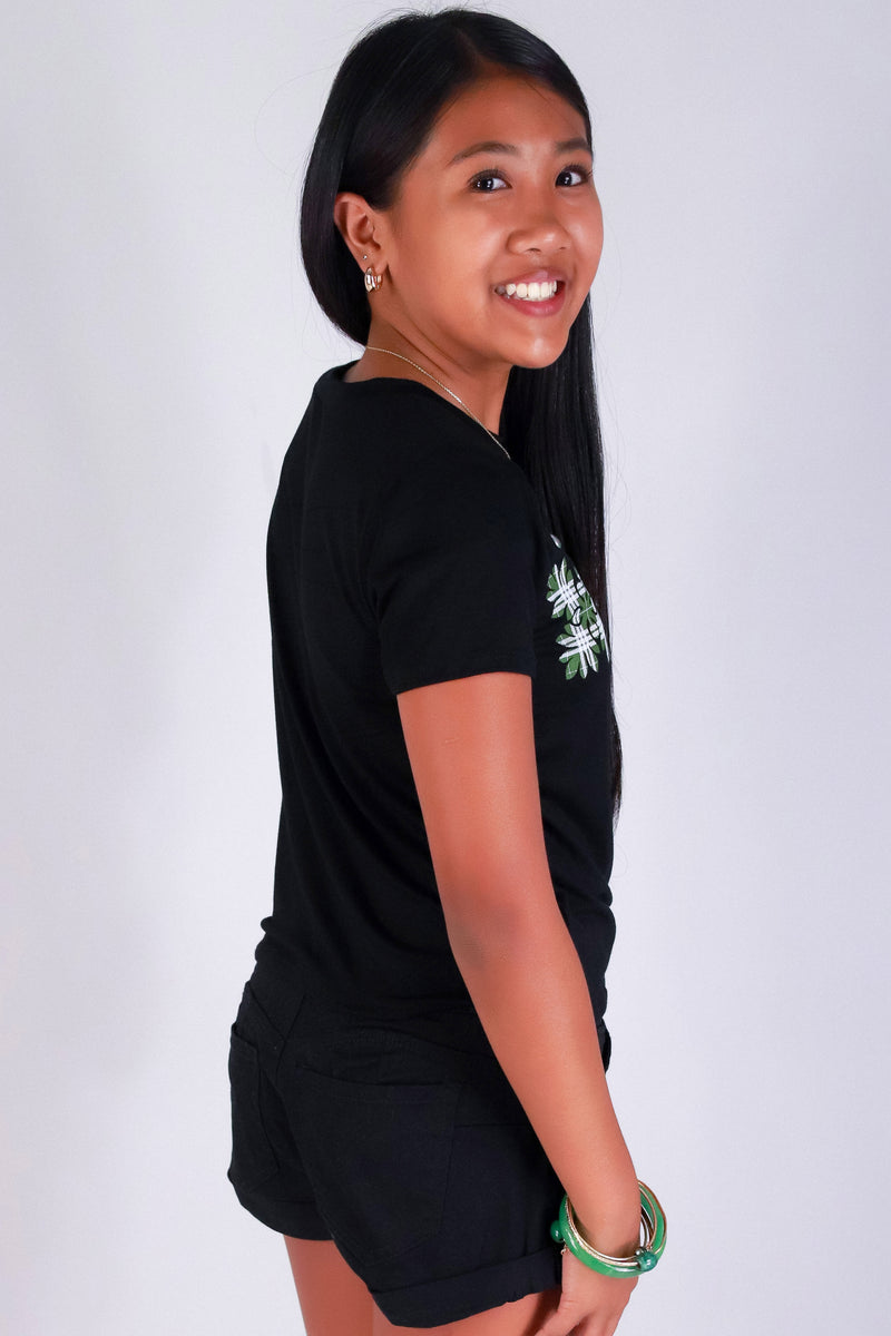 Jeans Warehouse Hawaii - S/S PRINT 2-16 - ULU PALAKA TEE | KIDS SIZE 2-16 | By LUZ