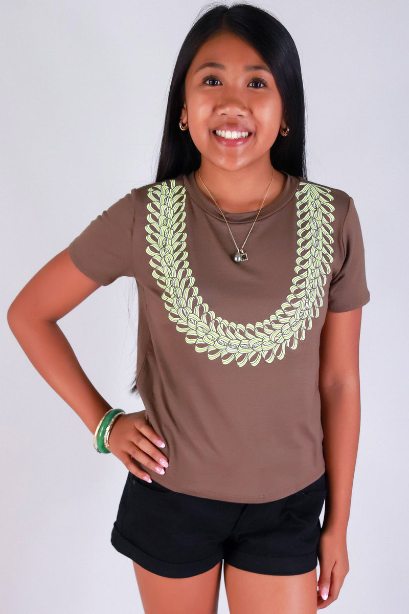 Jeans Warehouse Hawaii - S/S PRINT 2-16 - SONG OF INDIA LEI TEE | KIDS SIZE 2-16 | By LUZ
