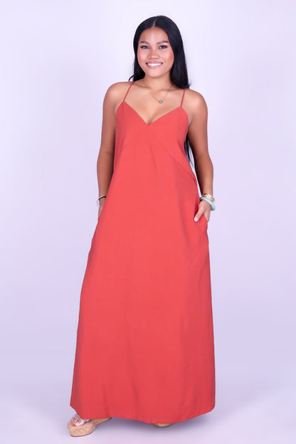 A MATTER OF TIME MAXI DRESS