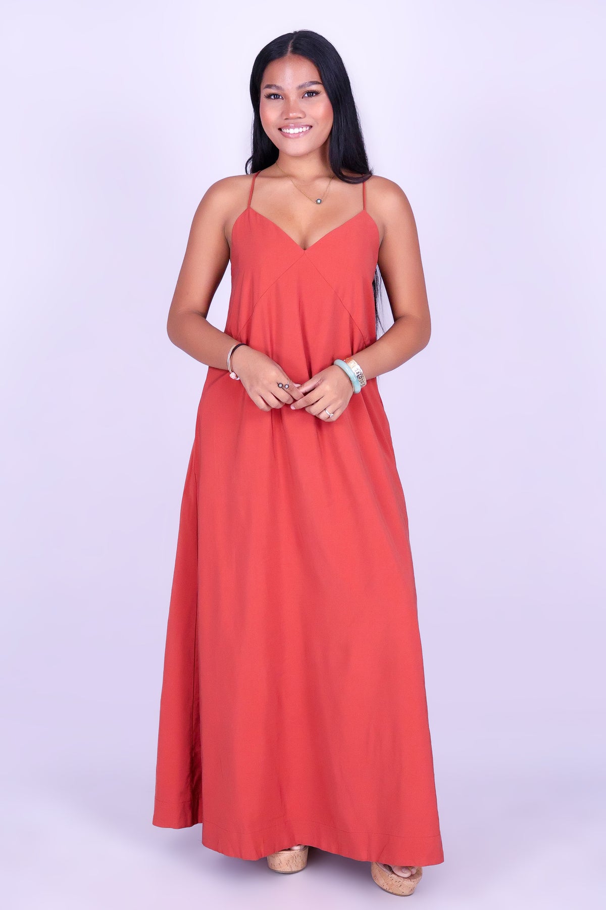 A MATTER OF TIME MAXI DRESS